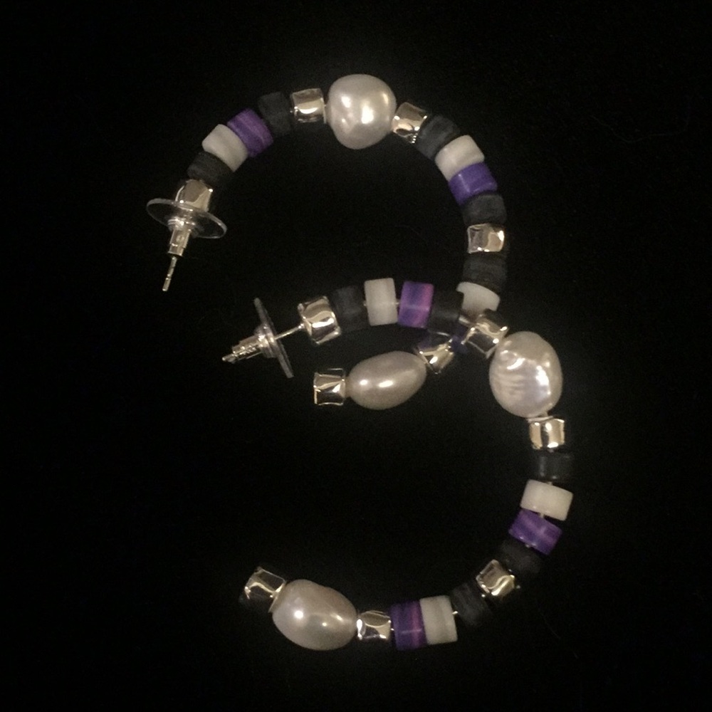 Kendra Scott designer hoop earrings